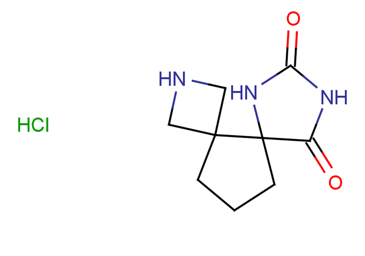 2,6,8-triazadispiro[3.0.4^{5}.3^{4}]dodecane-7,9-dione hydrochloride