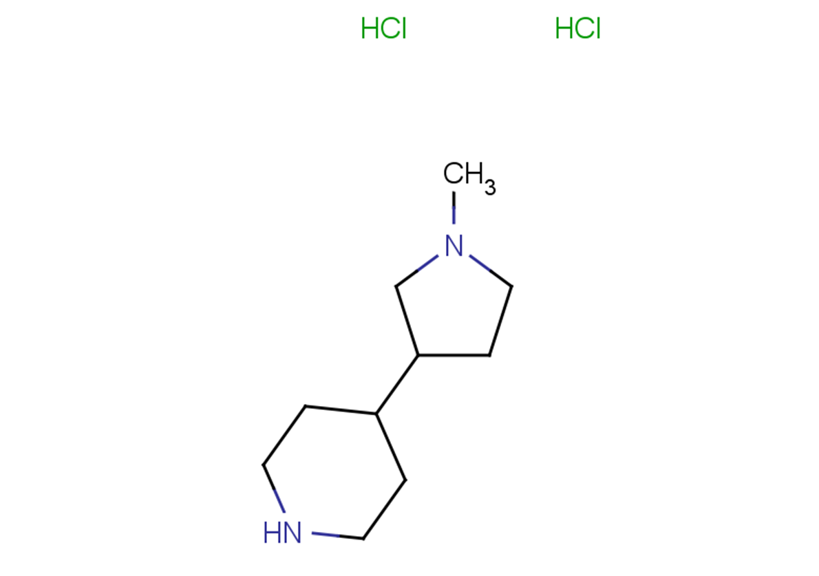 4-(1-methylpyrrolidin-3-yl)piperidine dihydrochloride