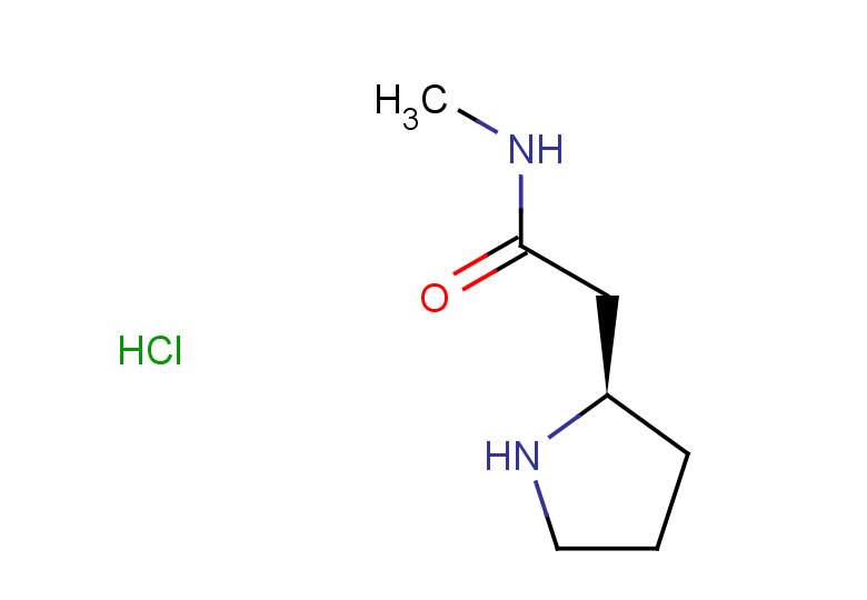 N-methyl-2-[(2R)-pyrrolidin-2-yl]acetamide hydrochloride
