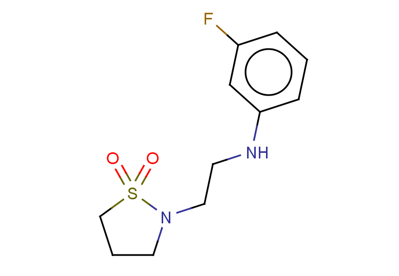 2-{2-[(3-fluorophenyl)amino]ethyl}-1,2-thiazolidine-1,1-dione