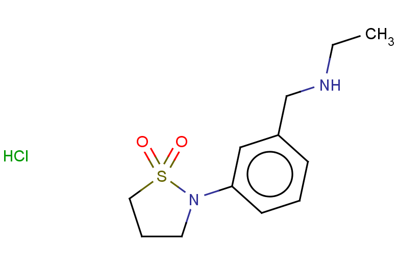 2-{3-[(ethylamino)methyl]phenyl}-1,2-thiazolidine-1,1-dione hydrochloride