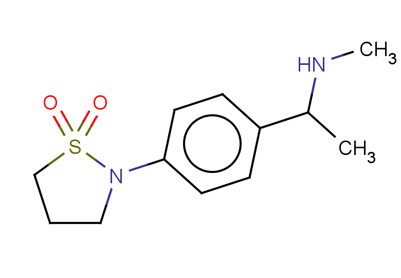 2-{4-[1-(methylamino)ethyl]phenyl}-1,2-thiazolidine-1,1-dione