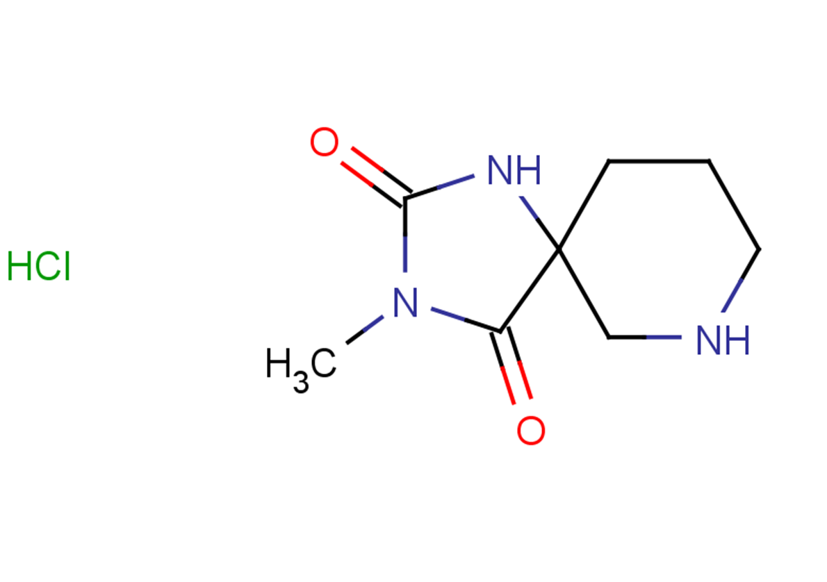 3-methyl-1,3,7-triazaspiro[4.5]decane-2,4-dione hydrochloride