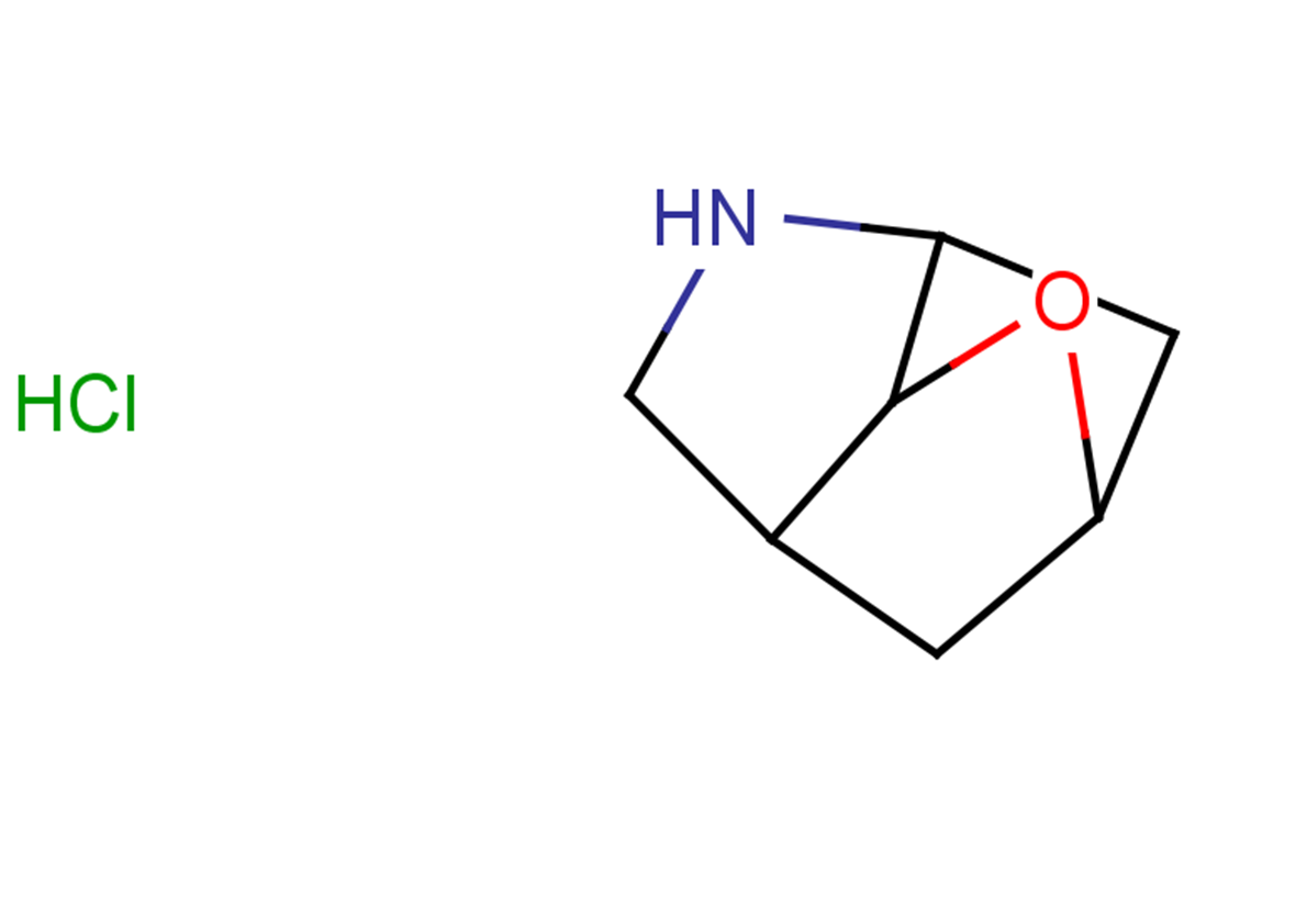 8-oxa-4-azatricyclo[4.2.1.0,3,7]nonane hydrochloride