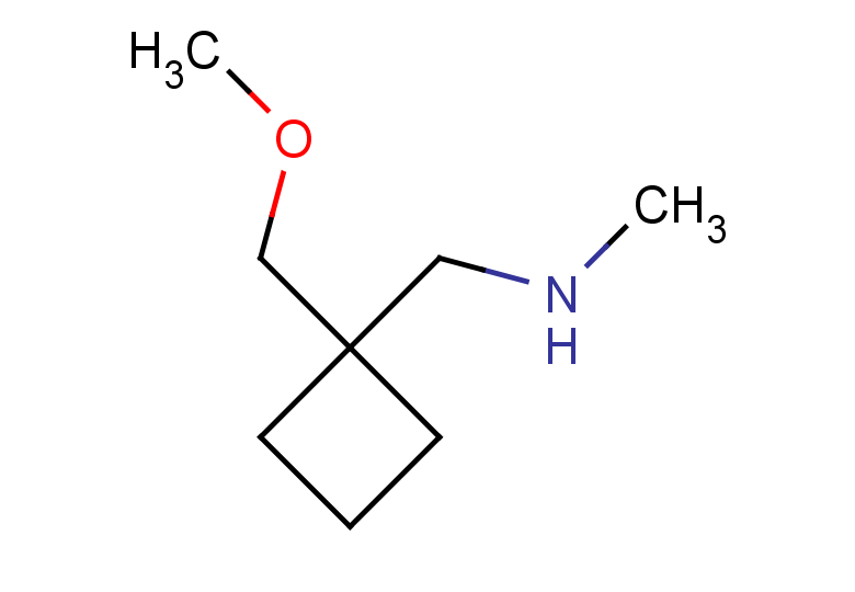 {[1-(methoxymethyl)cyclobutyl]methyl}(methyl)amine