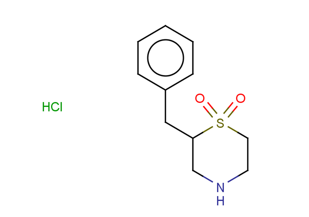 2-benzyl-1lambda6-thiomorpholine-1,1-dione hydrochloride