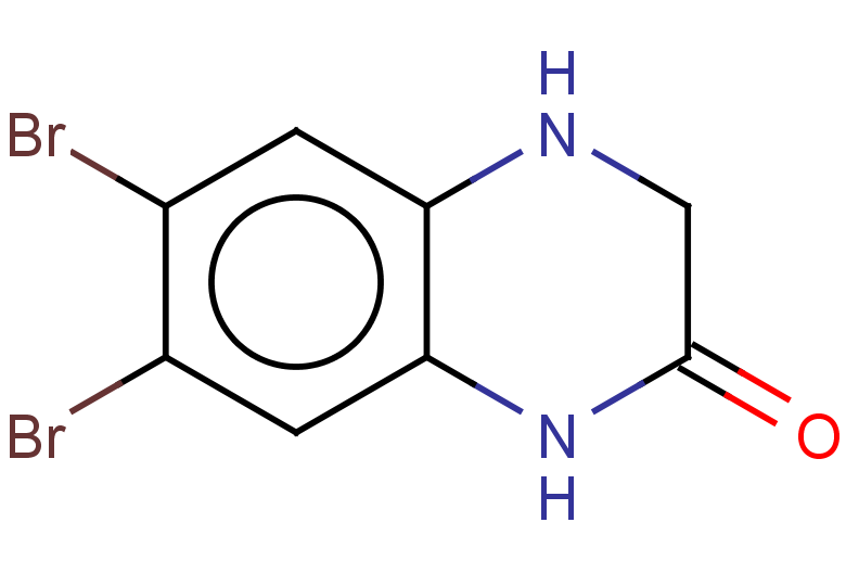 6,7-dibromo-1,2,3,4-tetrahydroquinoxalin-2-one