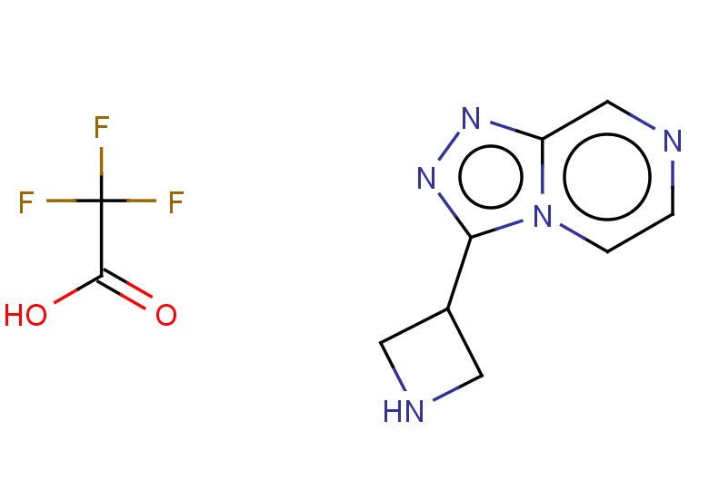 3-{[1,2,4]triazolo[4,3-a]pyrazin-3-yl}azetidine, trifluoroacetic acid