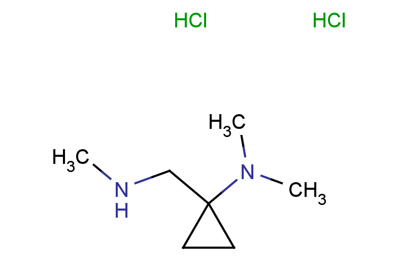 N,N-dimethyl-1-[(methylamino)methyl]cyclopropan-1-amine dihydrochloride