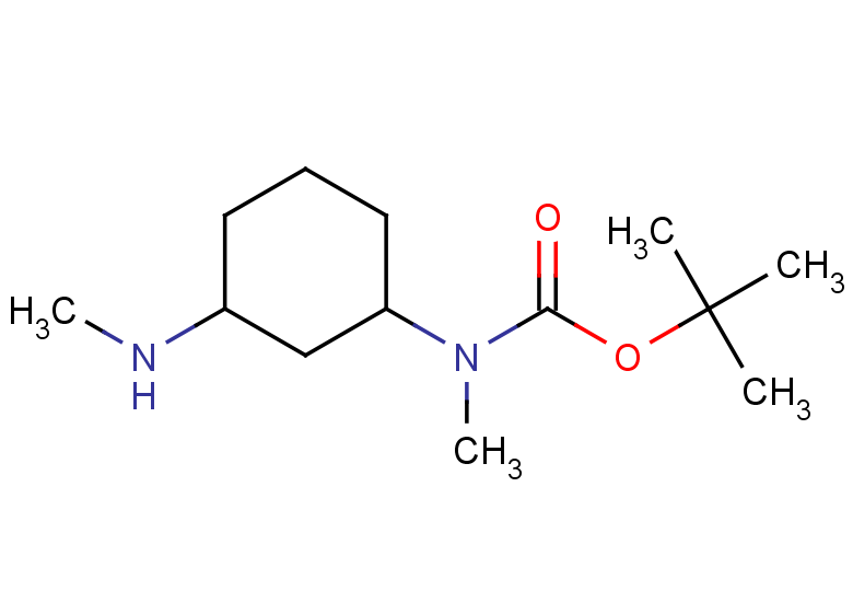 tert-butyl N-methyl-N-[3-(methylamino)cyclohexyl]carbamate