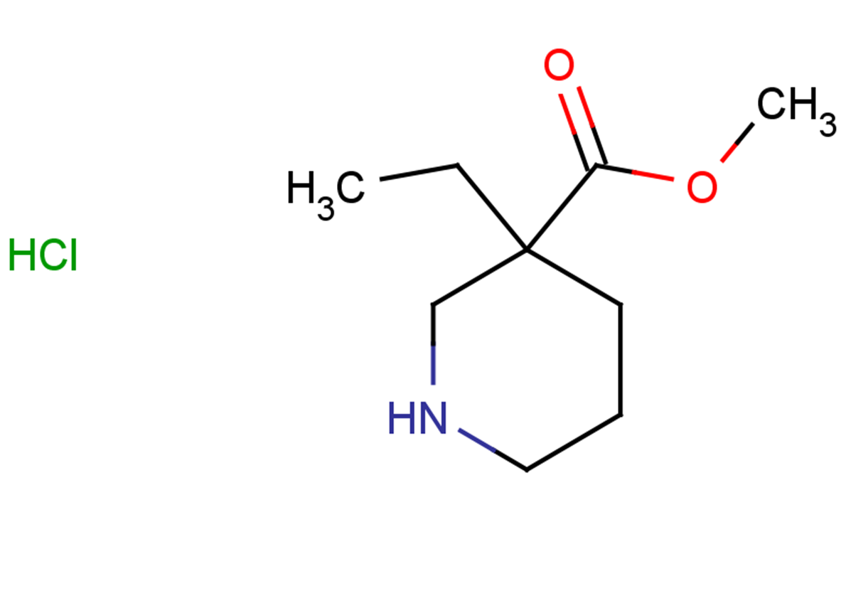 methyl 3-ethylpiperidine-3-carboxylate hydrochloride