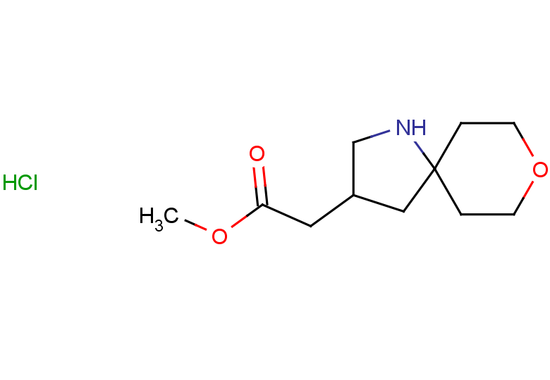 methyl 2-{8-oxa-1-azaspiro[4.5]decan-3-yl}acetate hydrochloride