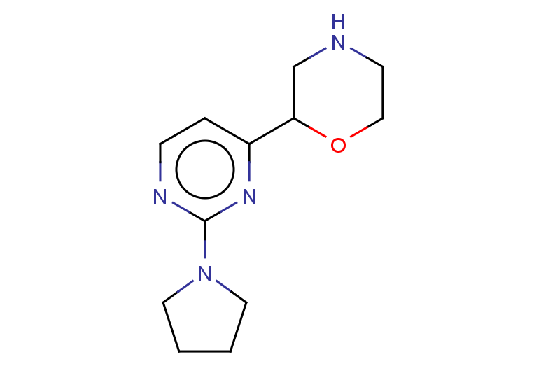 2-[2-(pyrrolidin-1-yl)pyrimidin-4-yl]morpholine