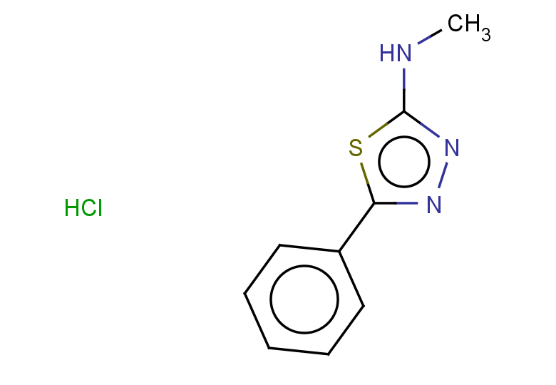 N-methyl-5-phenyl-1,3,4-thiadiazol-2-amine hydrochloride