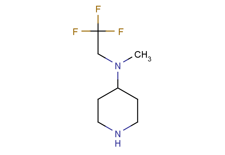N-methyl-N-(2,2,2-trifluoroethyl)piperidin-4-amine