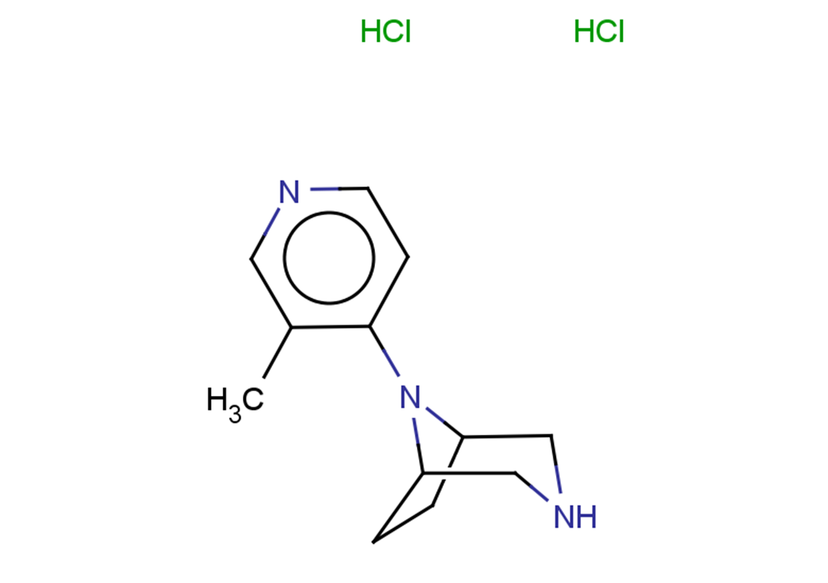 8-(3-methylpyridin-4-yl)-3,8-diazabicyclo[3.2.1]octane dihydrochloride
