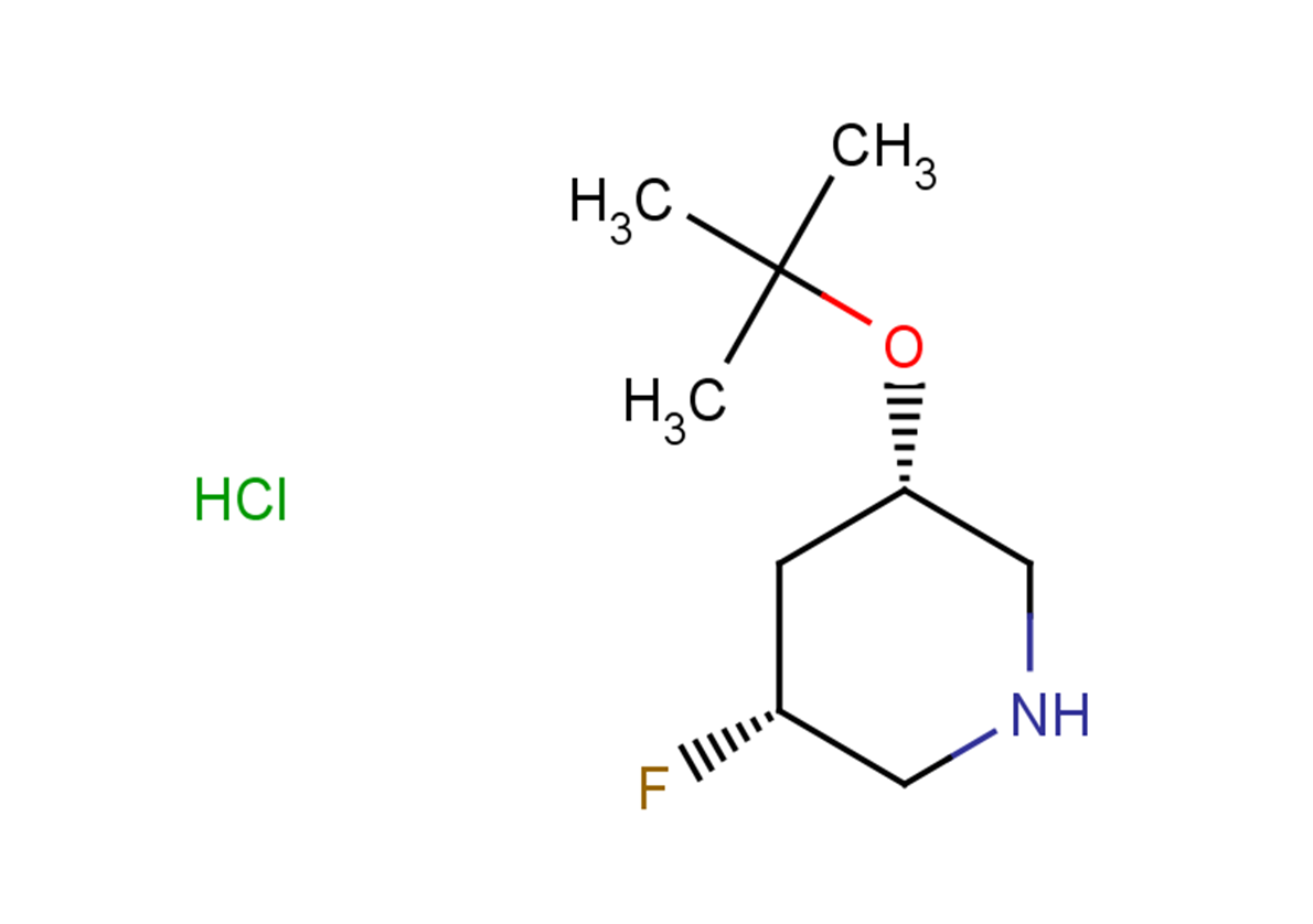 (3S,5R)-3-(tert-butoxy)-5-fluoropiperidine hydrochloride