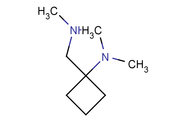 N,N-dimethyl-1-[(methylamino)methyl]cyclobutan-1-amine