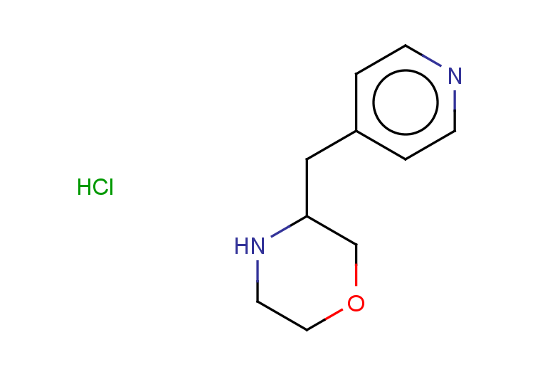 3-[(pyridin-4-yl)methyl]morpholine hydrochloride