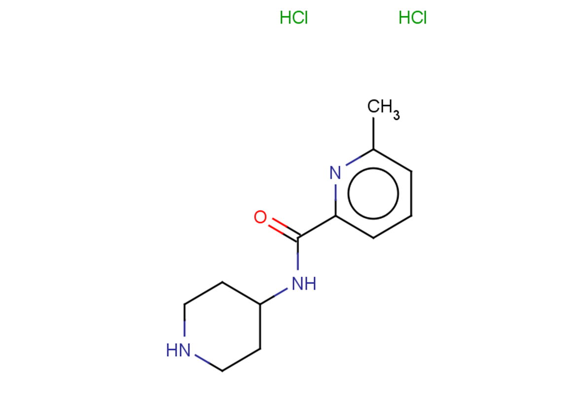 6-methyl-N-(piperidin-4-yl)pyridine-2-carboxamide dihydrochloride
