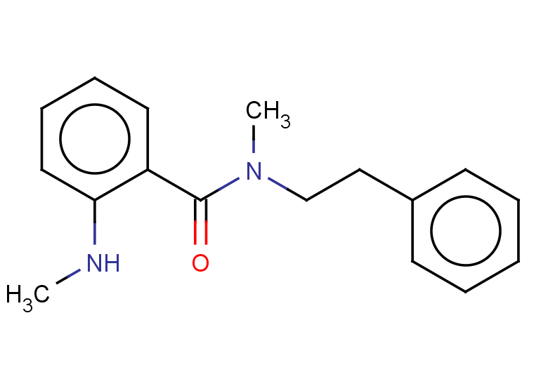 N-methyl-2-(methylamino)-N-(2-phenylethyl)benzamide