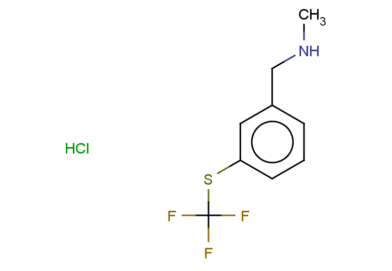 methyl({3-[(trifluoromethyl)sulfanyl]phenyl}methyl)amine hydrochloride