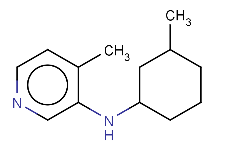 4-methyl-N-(3-methylcyclohexyl)pyridin-3-amine