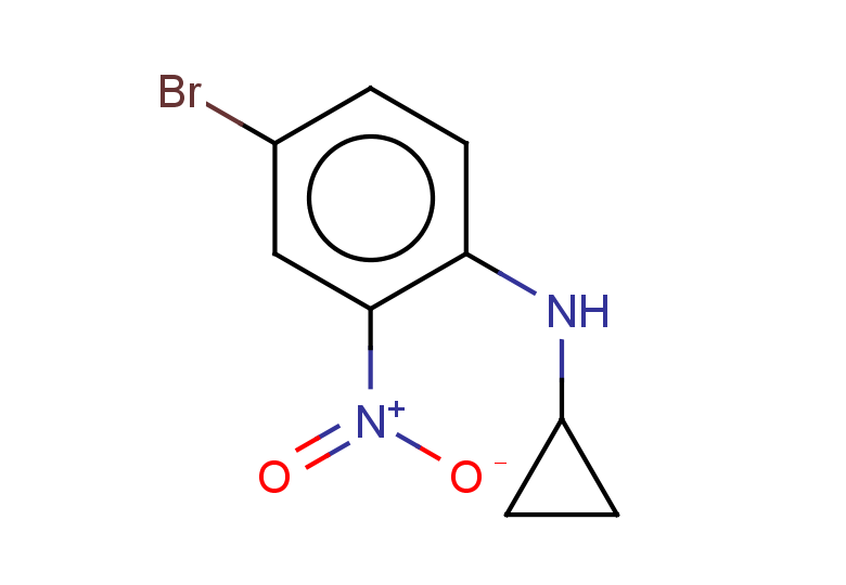 4-bromo-N-cyclopropyl-2-nitroaniline