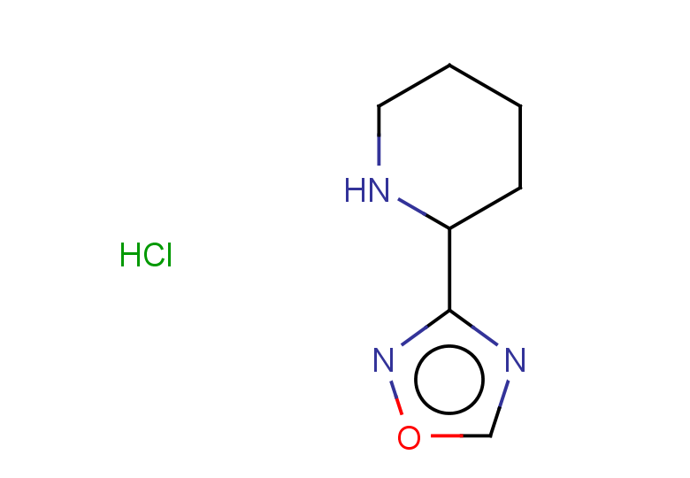 2-(1,2,4-oxadiazol-3-yl)piperidine hydrochloride