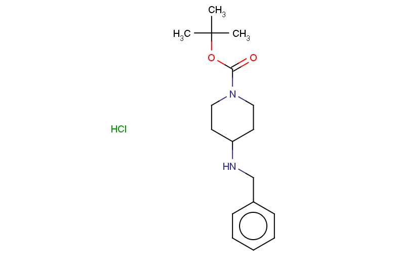 tert-butyl 4-(benzylamino)piperidine-1-carboxylate hydrochloride
