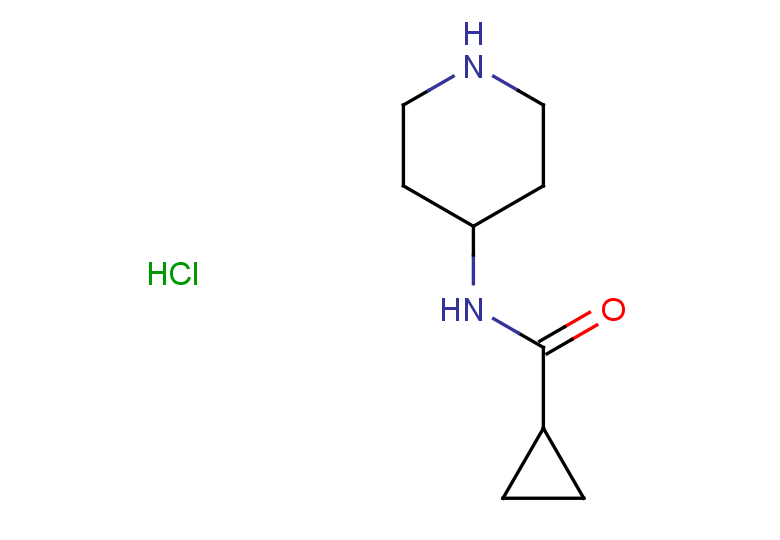 N-(piperidin-4-yl)cyclopropanecarboxamide hydrochloride
