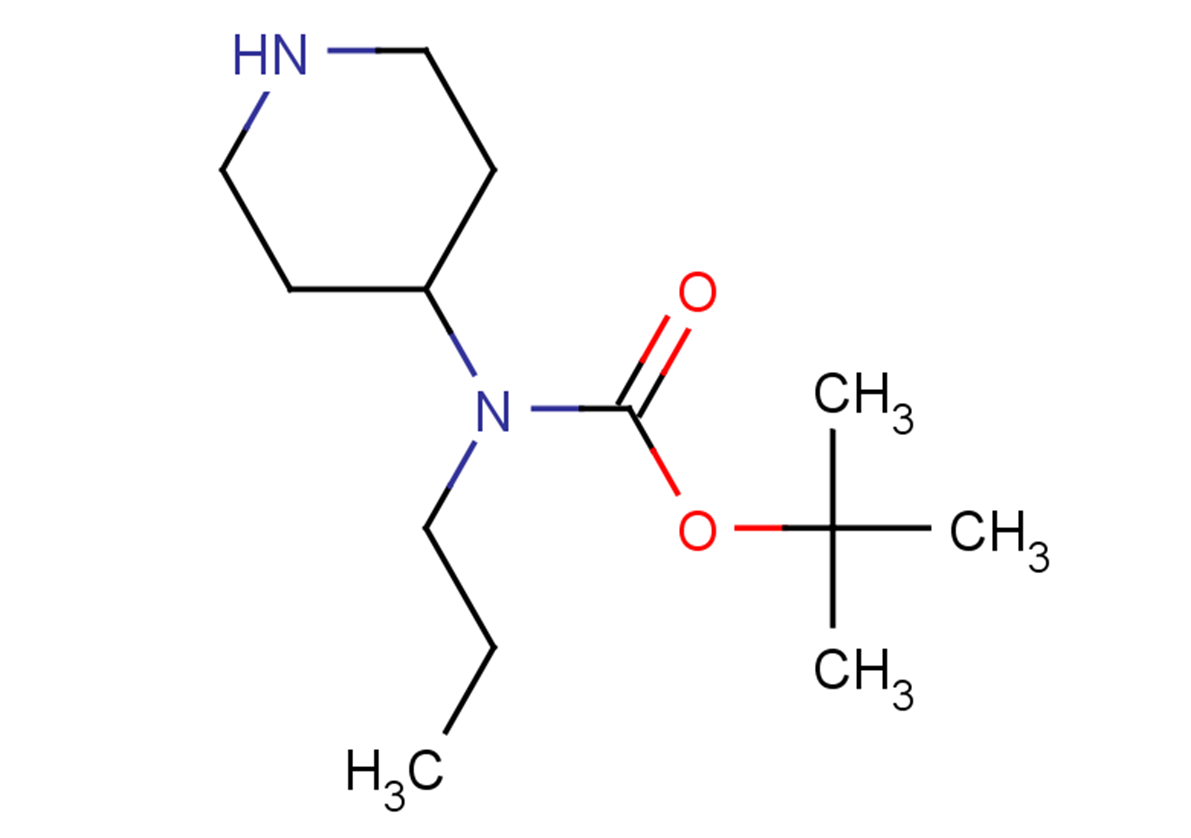 tert-butyl N-(piperidin-4-yl)-N-propylcarbamate