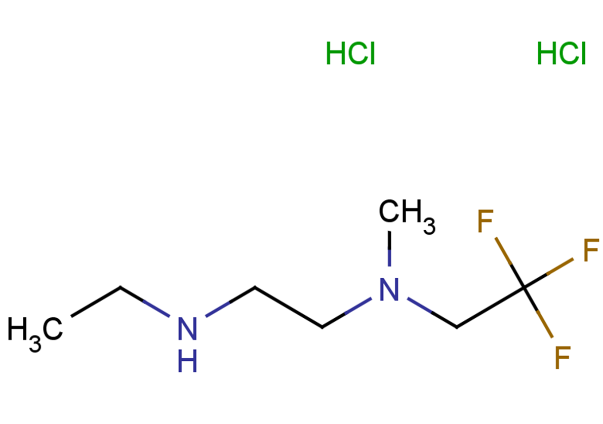 [2-(ethylamino)ethyl](methyl)(2,2,2-trifluoroethyl)amine dihydrochloride