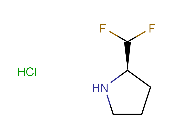 (2R)-2-(difluoromethyl)pyrrolidine hydrochloride