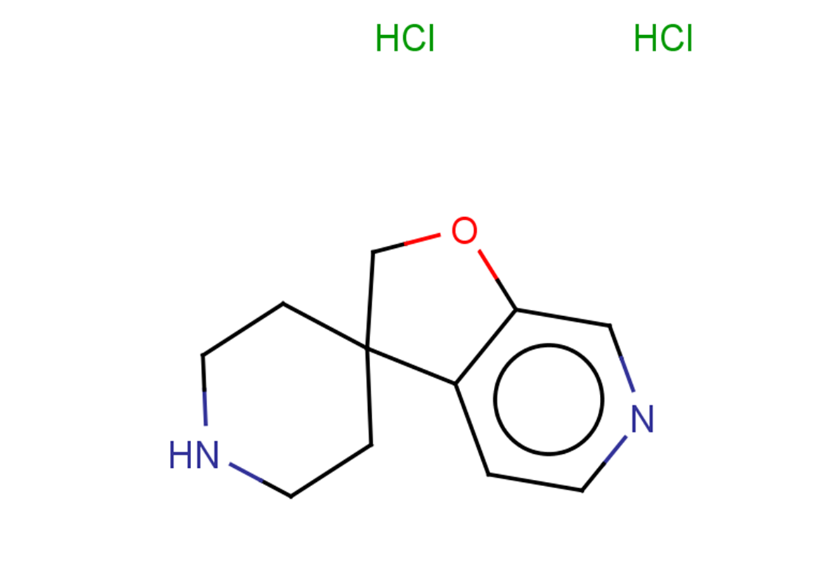 2H-spiro[furo[2,3-c]pyridine-3,4'-piperidine] dihydrochloride