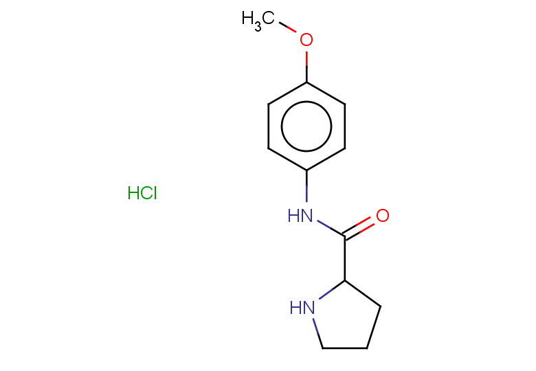 N-(4-methoxyphenyl)pyrrolidine-2-carboxamide hydrochloride