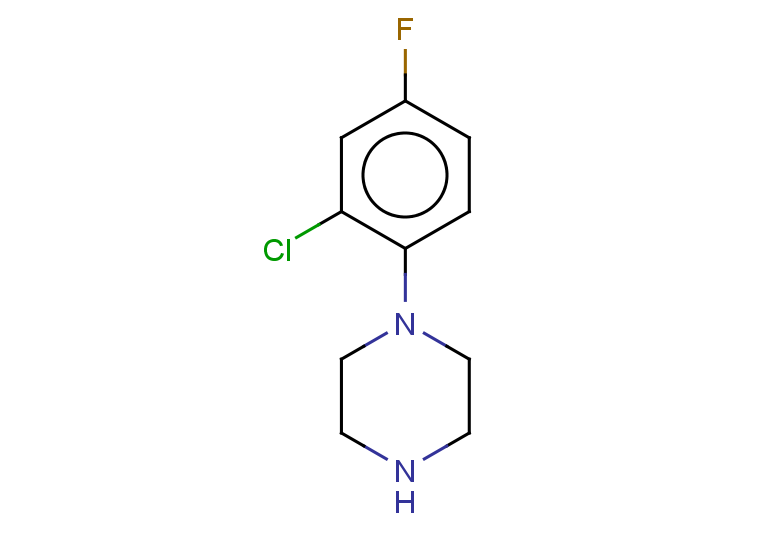 1-(2-chloro-4-fluorophenyl)piperazine