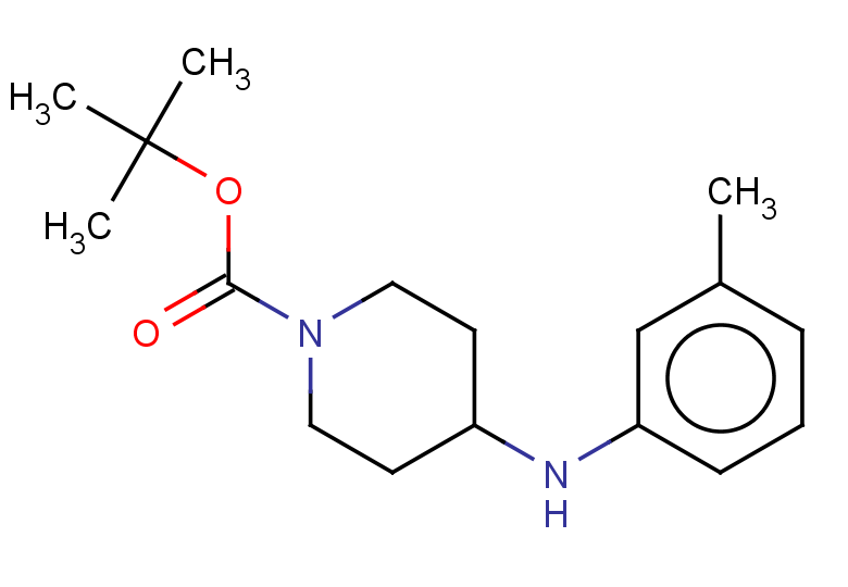tert-butyl 4-[(3-methylphenyl)amino]piperidine-1-carboxylate