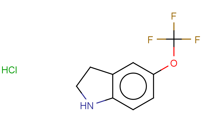 5-(trifluoromethoxy)-2,3-dihydro-1H-indole hydrochloride