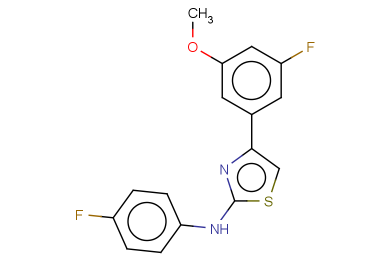 4-(3-fluoro-5-methoxyphenyl)-N-(4-fluorophenyl)-1,3-thiazol-2-amine