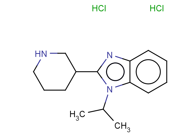 2-(piperidin-3-yl)-1-(propan-2-yl)-1H-1,3-benzodiazole dihydrochloride