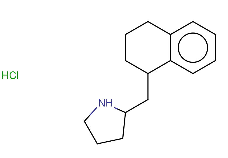 2-(1,2,3,4-tetrahydronaphthalen-1-ylmethyl)pyrrolidine hydrochloride