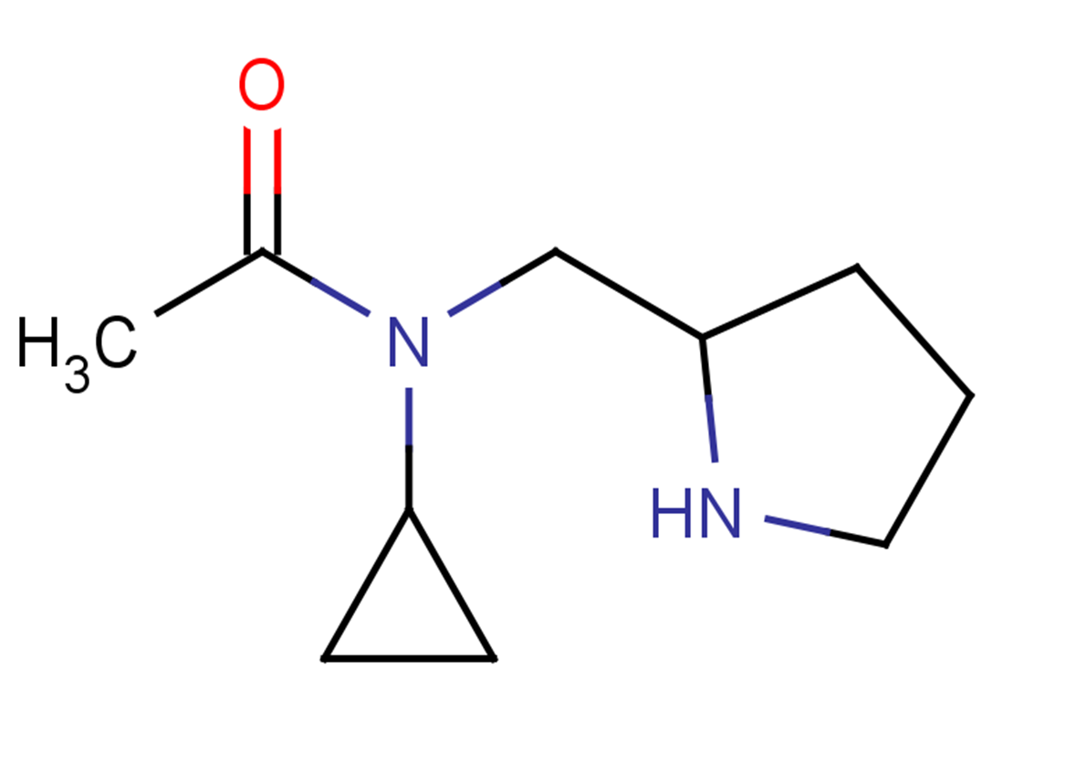 N-cyclopropyl-N-(pyrrolidin-2-ylmethyl)acetamide