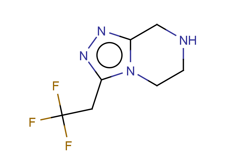 3-(2,2,2-trifluoroethyl)-5H,6H,7H,8H-[1,2,4]triazolo[4,3-a]pyrazine