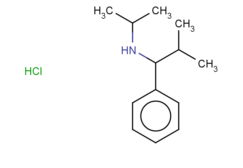 (2-methyl-1-phenylpropyl)(propan-2-yl)amine hydrochloride