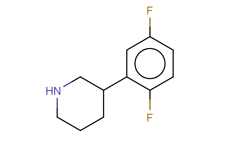 3-(2,5-difluorophenyl)piperidine