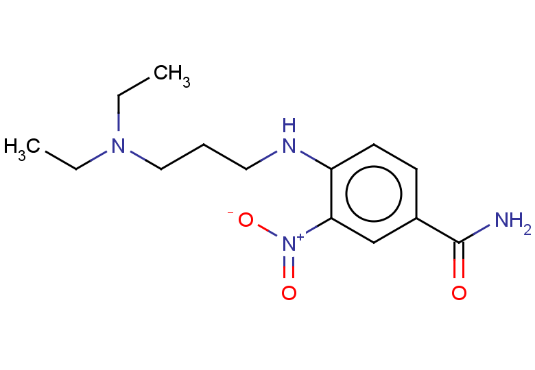 4-{[3-(diethylamino)propyl]amino}-3-nitrobenzamide