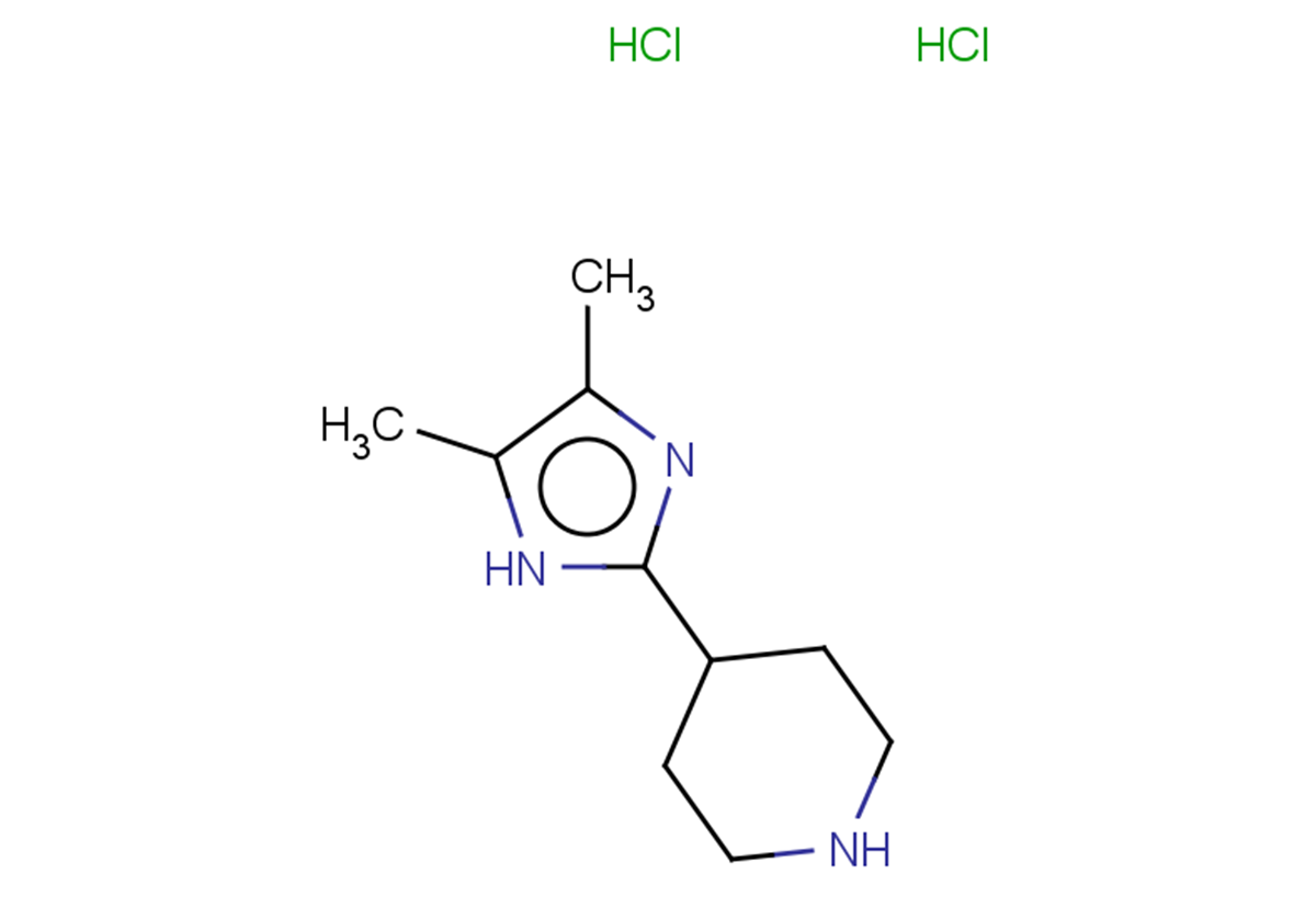 4-(4,5-dimethyl-1H-imidazol-2-yl)piperidine dihydrochloride