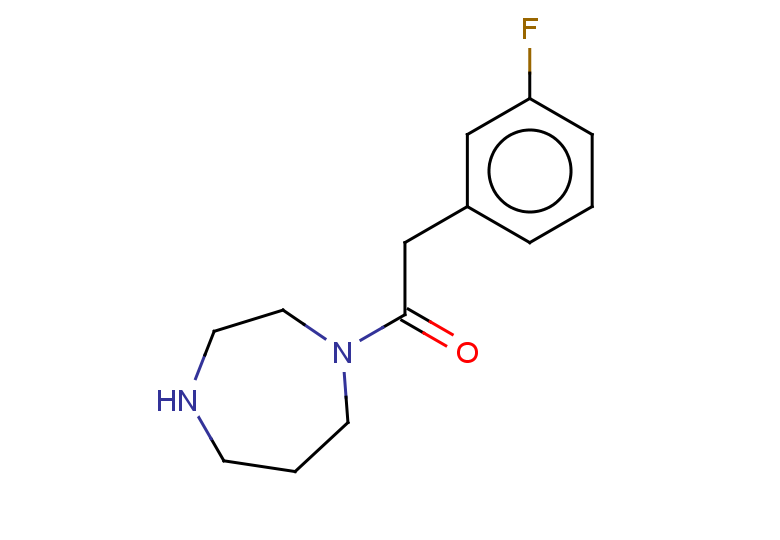1-(1,4-diazepan-1-yl)-2-(3-fluorophenyl)ethan-1-one