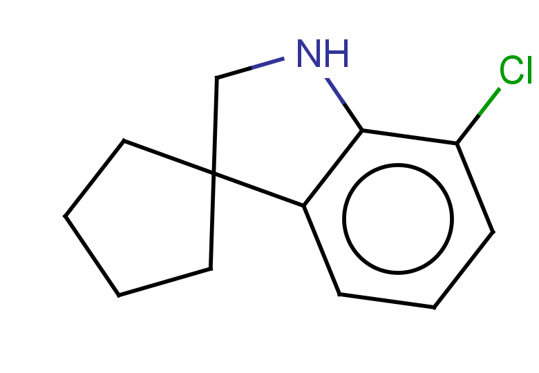 7'-chloro-1',2'-dihydrospiro[cyclopentane-1,3'-indole]
